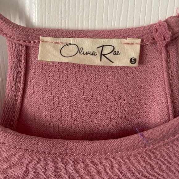 Olivia Rae Pink Dress size small- like new - Picture 3 of 3